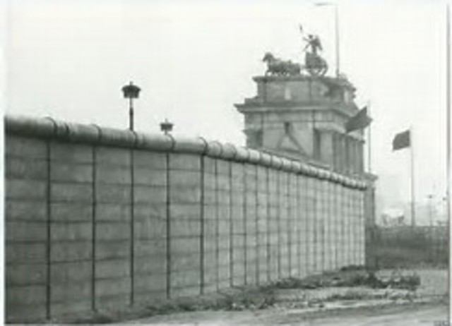 Completion of the Berlin Wall