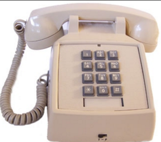 Touch-tone telephone