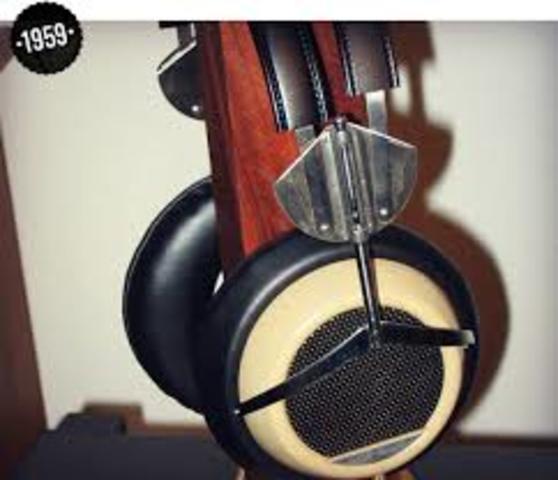 The first electrostatic headphones.