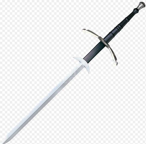 curved two handed swords
