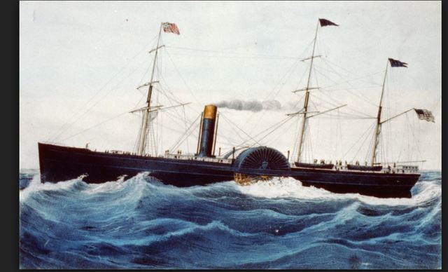 steam ship