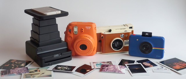 Instant cameras
