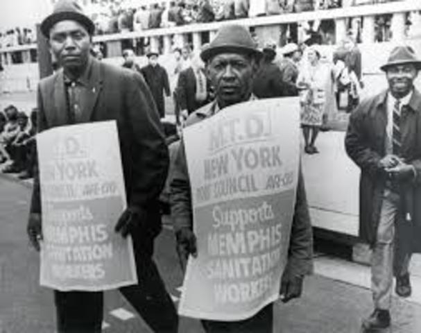 Memphis Sanitation workers strike