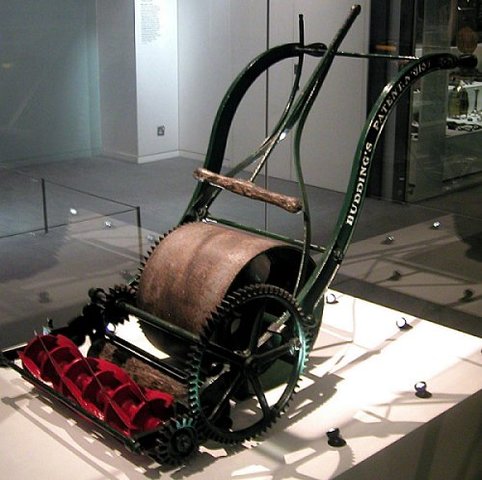 Lawn Mower by Edwin Budding