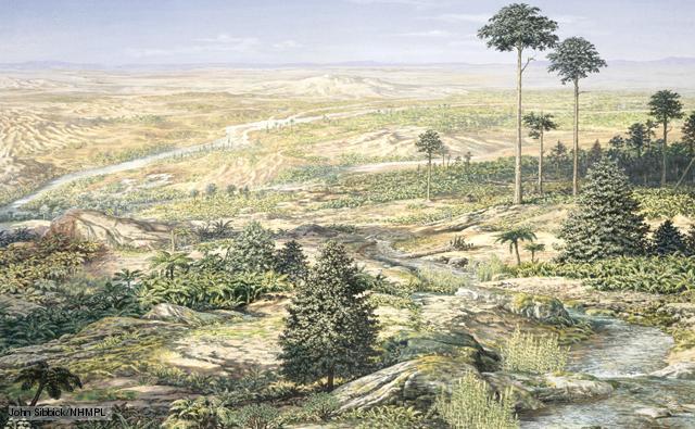 Triassic Climate Artists Rendering