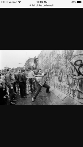 The Fall of The Berlin Wall