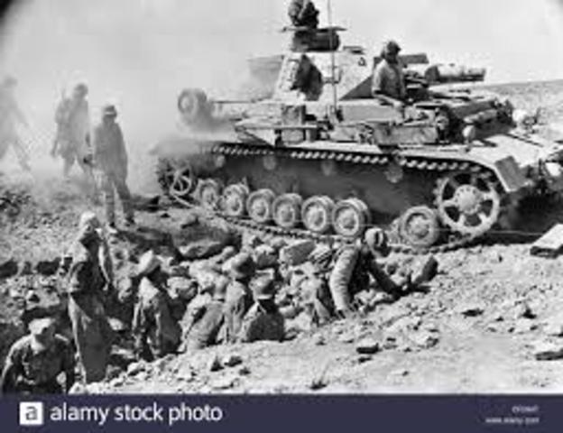 German troops in Africa