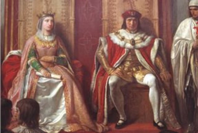 The Catholic Monarchs got married