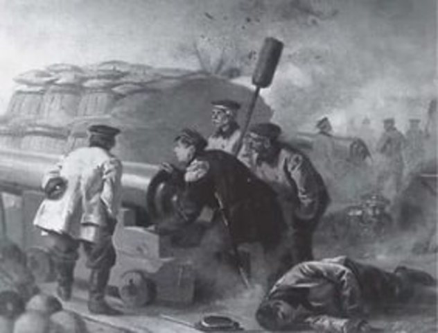 Начало высадки союзников в Крыму