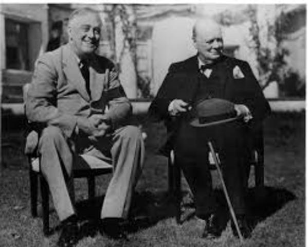 Churchill and Roosevelt Plan
