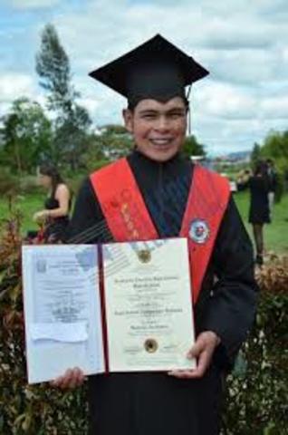 terminación del bachillerato