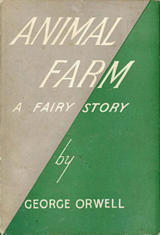 Publishing of Animal Farm by George Orwell