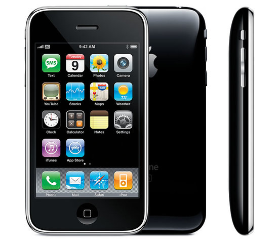 9. apple lanza iphone 3g