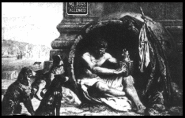 Diogenes y Arquelao