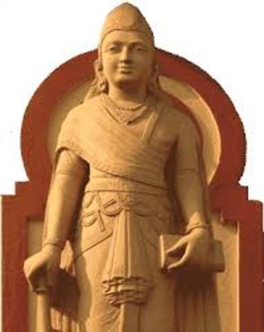 Mauryan emperor Ashoka converts to Buddhism