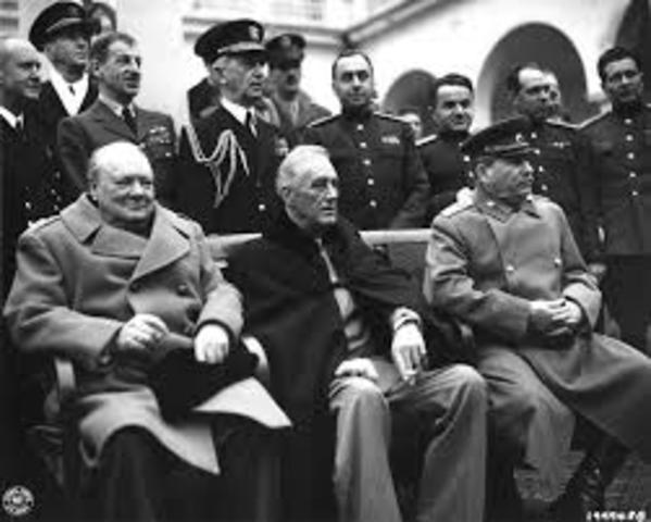 Allied leaders meet