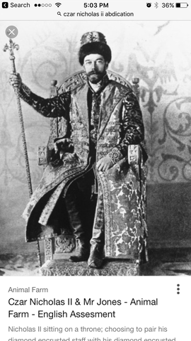 Czar Nicholas 11 abdictes