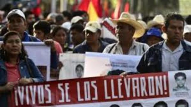 Desaparición 43 estudiantes Ayotzinapa