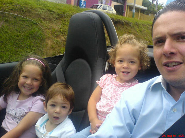 My brother and sister Jose and Valeria were born.