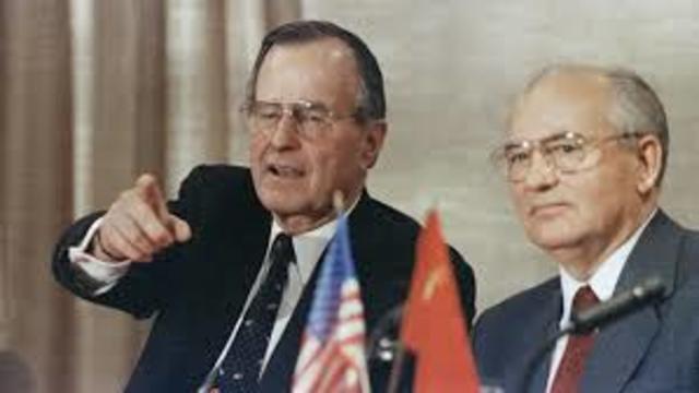 Bush and Gorbachev Summit