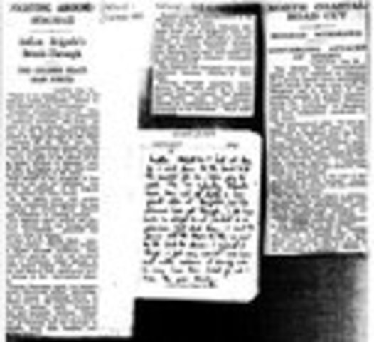 End of the North African campaign.