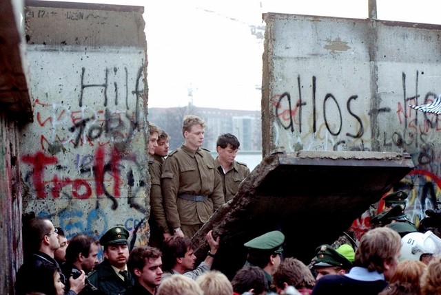 Berlin Wall Torn Down