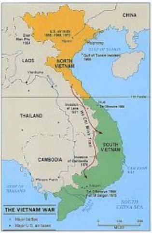 Start of Vietnamise War
