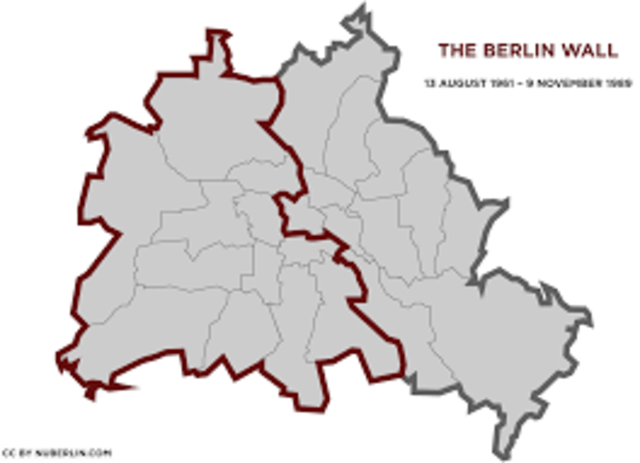 Berlin Wall Built