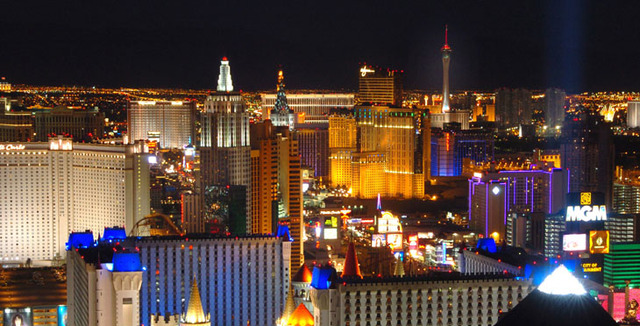 We went on vacation to Las Vegas and Los Angeles