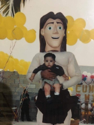 Aquí tenía 3 meses