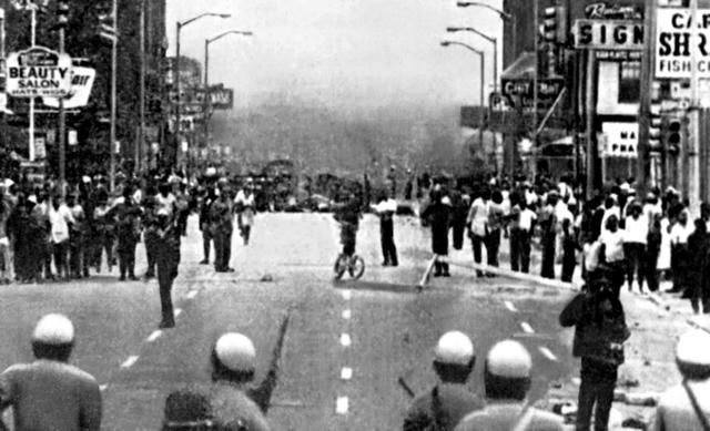 newark and detriot race riots