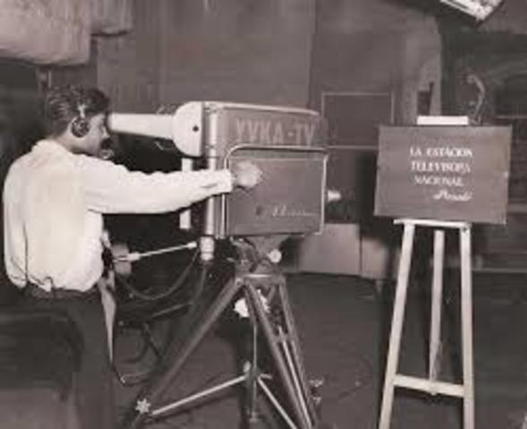 1928 The first TV station