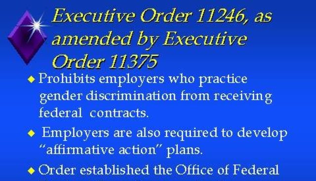Executive order 11246