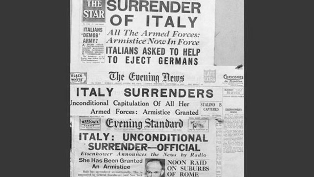 Italy Surrenders