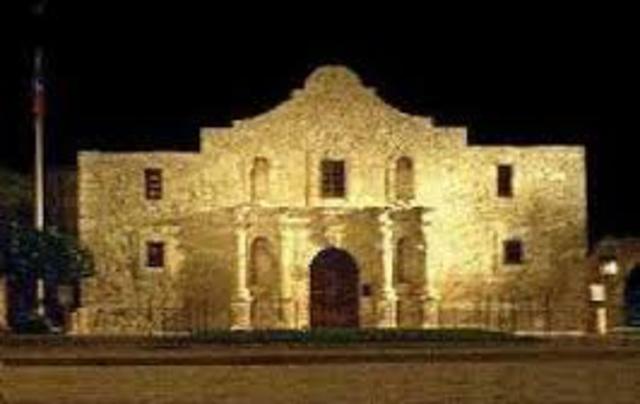 1836- " Remember the Alamo! "