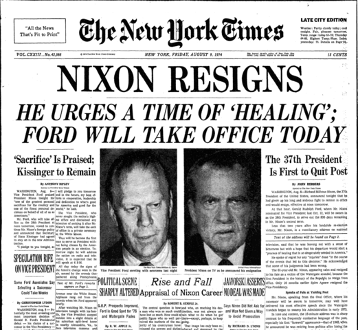 The Watergate Scandal