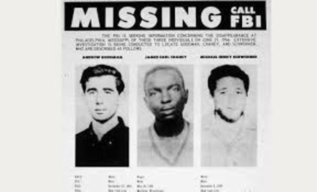 Murder Of James Chaney, Andrew Goodman, and Micheal Schwerner