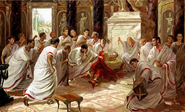 Julius Caesar killed
