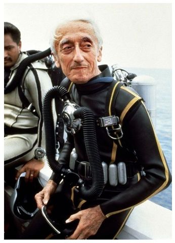 Jacques Cousteau develops SCUBA