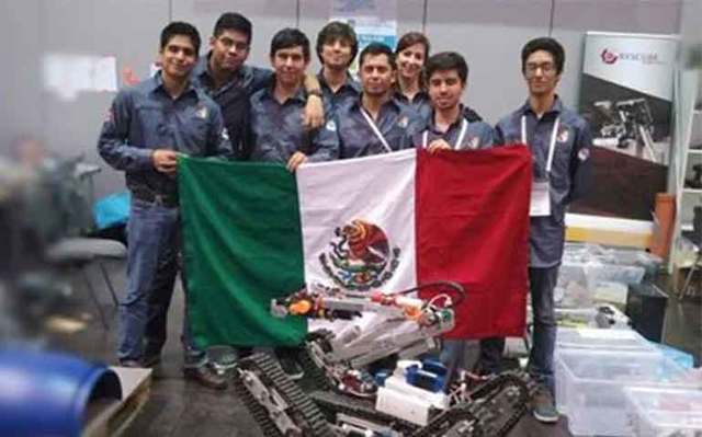 Mexico  primer lugar en ROBCUP