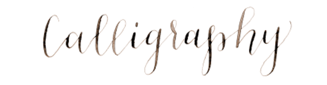 Calligraphy