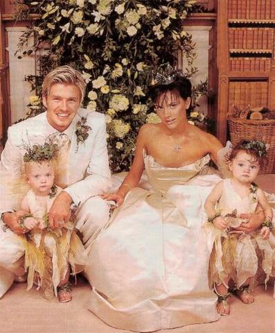 Victoria and David Beckham wedding