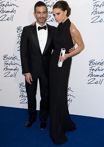 Winner of the fashion awards Britain