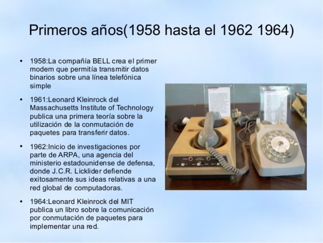 invencion del modem