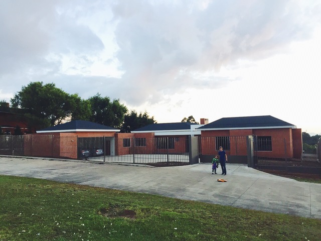 My parents built the house of their dreams.