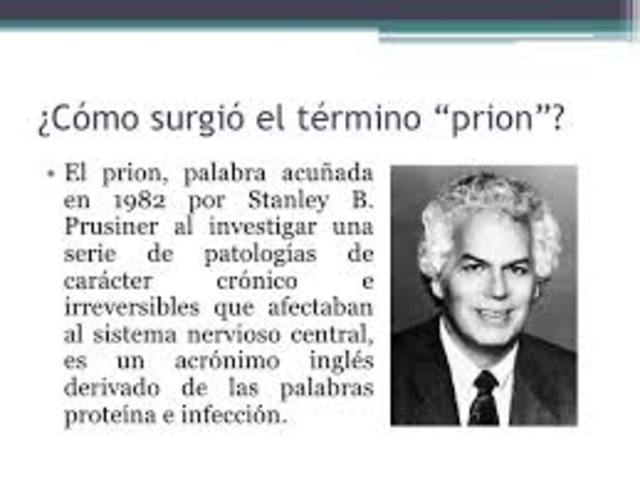 PREMIO NOVEL Stanley B. Prusiner (1997)
