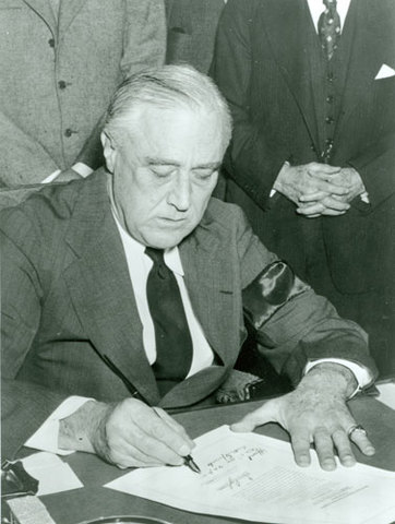Franklin Rooselvelt proposes Lend-Lease Program.