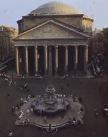Pantheon constructed by Hadrian