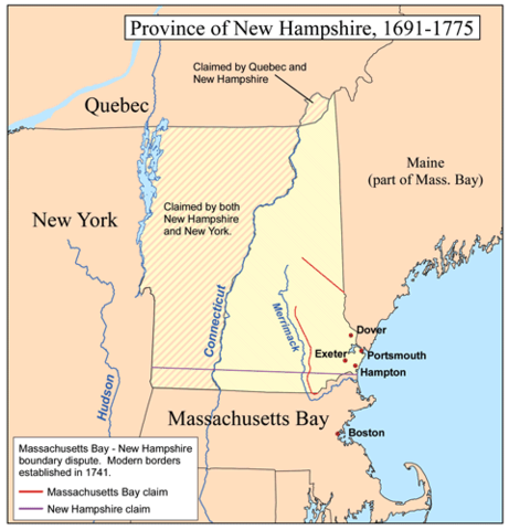 New Hampshire founded