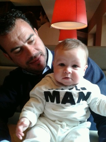 Nace mi ahijado Hugo